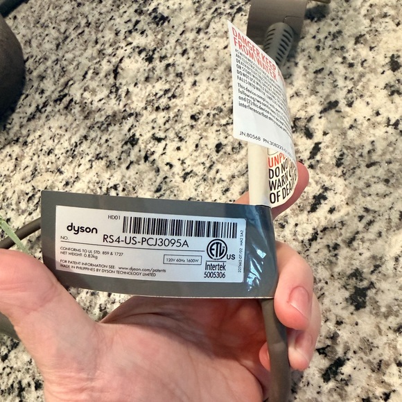 Dyson Hair Dryer in Vibrant Pink and Sleek Gray - Picture 8 of 14